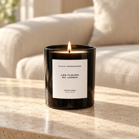 Bougie Les fleurs du jardin — salon