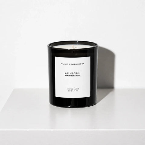 Bougie Le jardin bohémien — eteinte