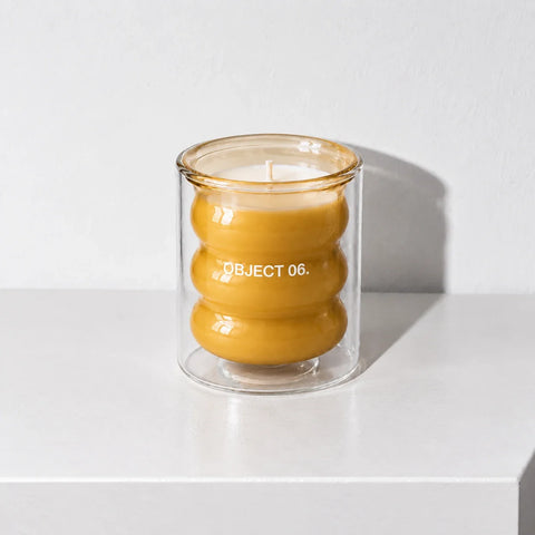 Bougie Objet06 pêche musc — eteinte
