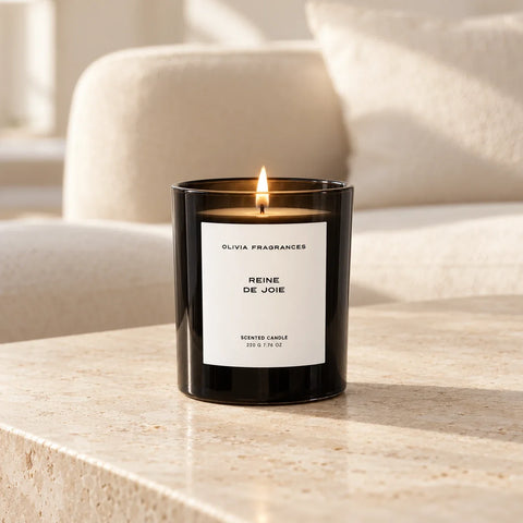 Bougie Reine de Joie — salon