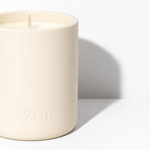Bougie Sauna Feel eucalyptus — detail
