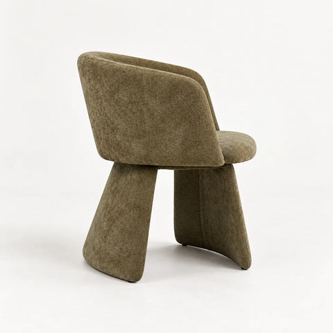 Chaise Velario olive — vue arriere