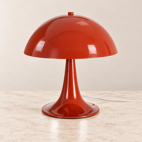 Lampe Palmer vintage — fond beige et marbre