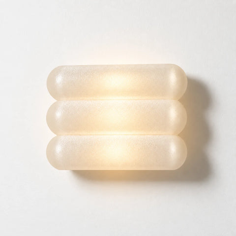 Applique Comète sans fil nacrée — allumee