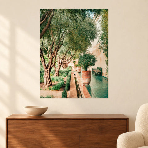 Affiche photographique Emerald Garden — ambiance