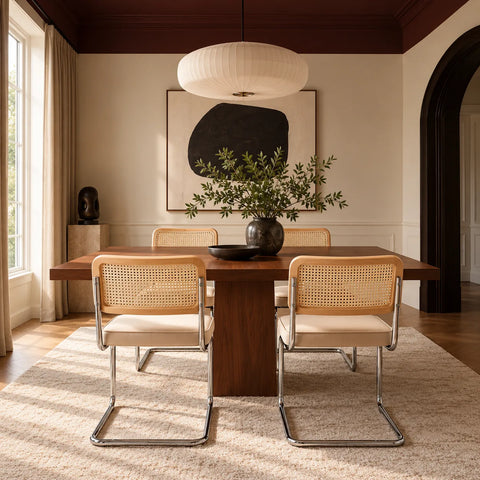 Chaise Breuer beige — salon table 4