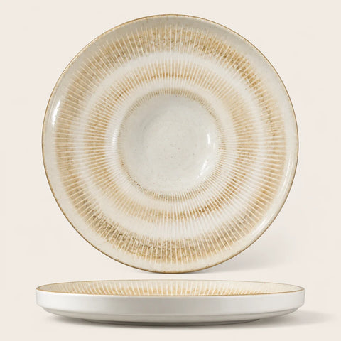 Assiette Paros — vue de face