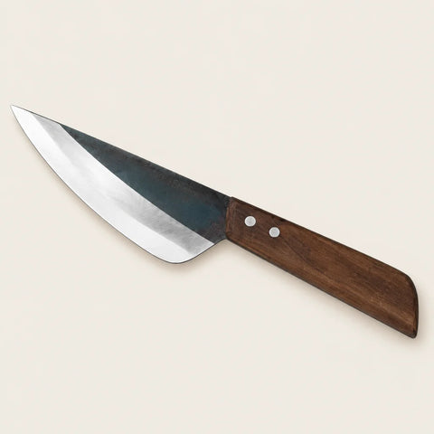 Couteau asiatique VAY carbone — vue de face