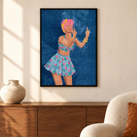 Affiche Pas ta copine — ambiance