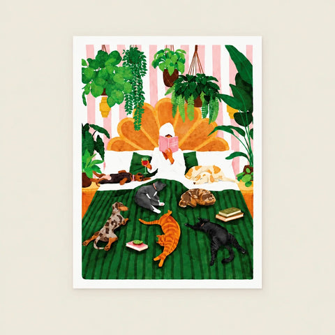 Affiche animaux et plantes — vue seule