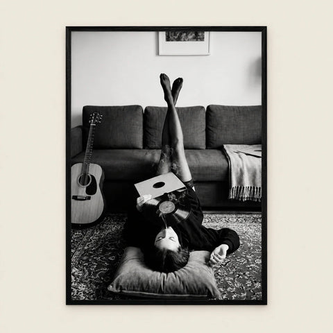 Affiche disque préféré — vue seule