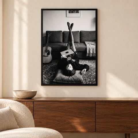 Affiche disque préféré — ambiance