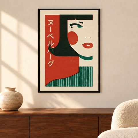 Affiche Nouvelle Vague japonaise — ambiance