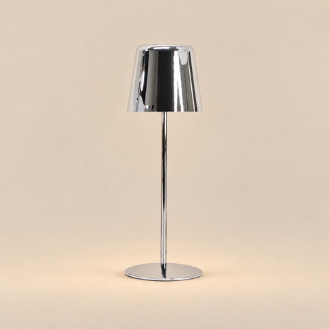 Lampe Adorable chrome rechargeable — beige sable