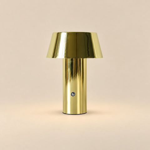 Lampe Mignonne dorée — beige sable