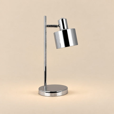 Lampe Ocean Mini chromée — beige sable