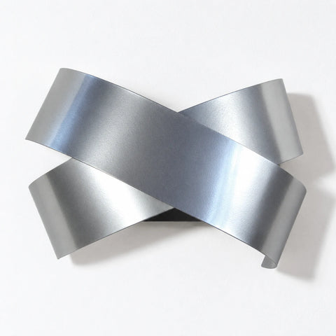 Applique Gordium acier géométrique — eteinte