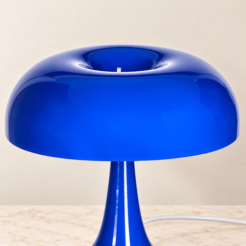Lampe Ben métal verre — detail abat jour