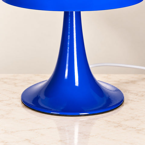 Lampe Ben métal verre — detail pied