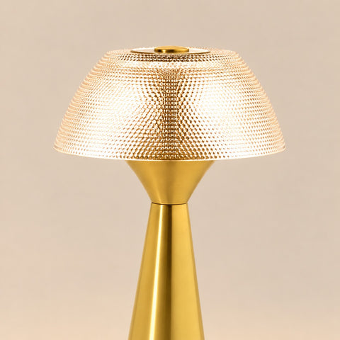 Lampe LED Mushlampio — détail de l’abat-jour