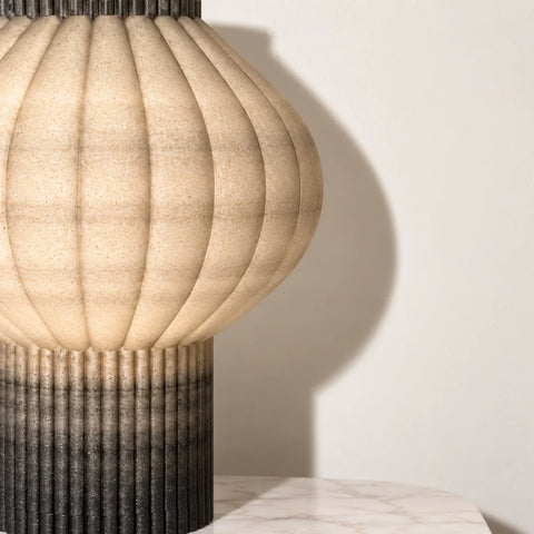 Lampe Globo ardoise — gros plan