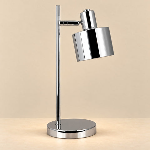Lampe Ocean chrome rechargeable — vue rapprochée
