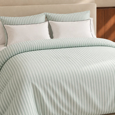 Housse jersey coton menthe — zoom moyen