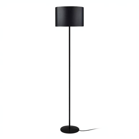 Lampadaire Alfena métal noir photo fournisseur