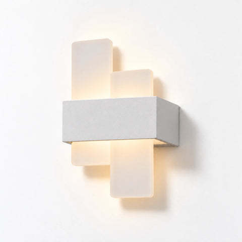 Applique Mur 1 blanche — allumee