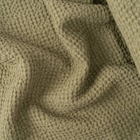 Lot de 2 serviettes de bain en nid d’abeille — vue 2
