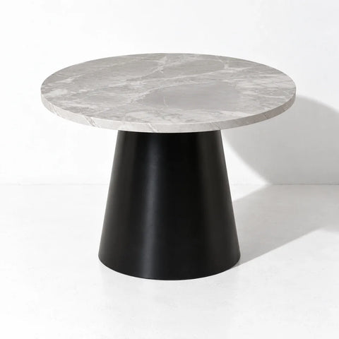 Table basse Brito effet marbre — autre angle