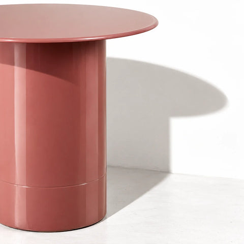 Table d’appoint Florens rose terreux — detail