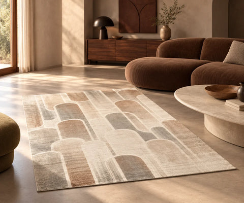 Tapis Rivoli aquarelle douce — salon