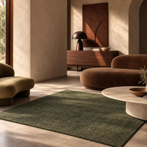 Tapis Everyday lavable bouclé — salon