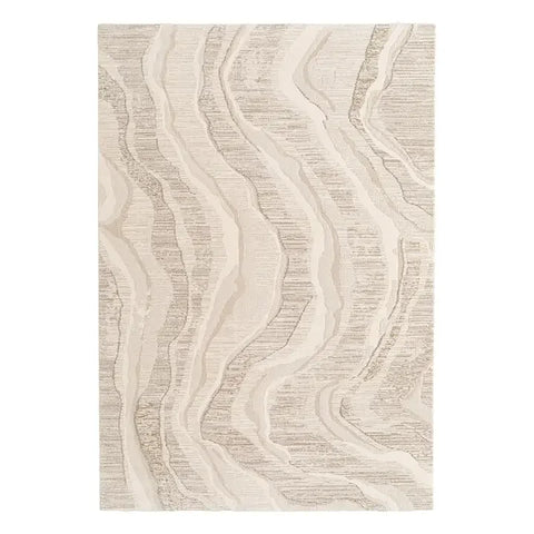 Tapis Strata motif léopard — tapis droit