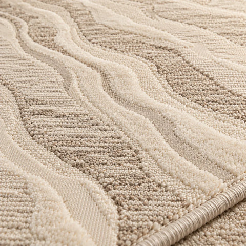 Tapis Strata motif léopard — gros plan