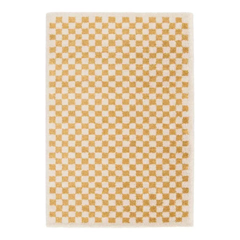 Tapis Checkers damier moelleux — tapis droit