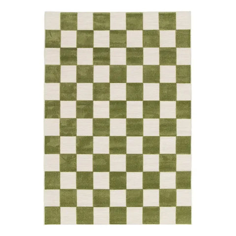 Tapis Petits Carreaux sculpté — tapis droit