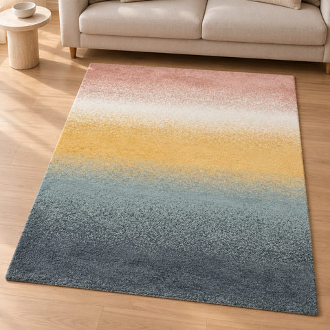 Tapis Nuance moelleux — mise en situation illustrative avec canapé