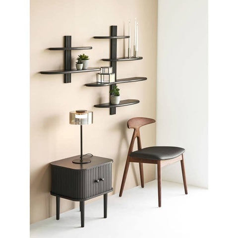 Lampe Cholet acier verre
